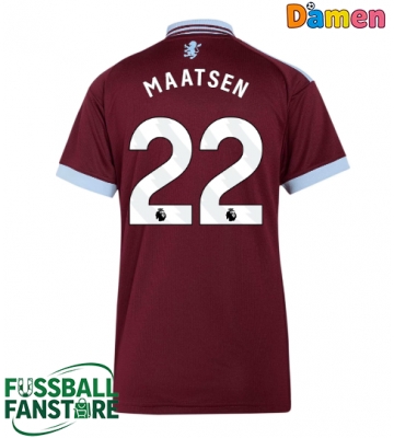 Aston Villa Ian Maatsen #22 Replik Heimtrikot Damen 2026-27 Kurzarm